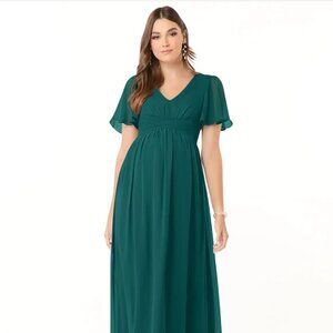 Azazie Verna (Maternity) - Peacock Size US10